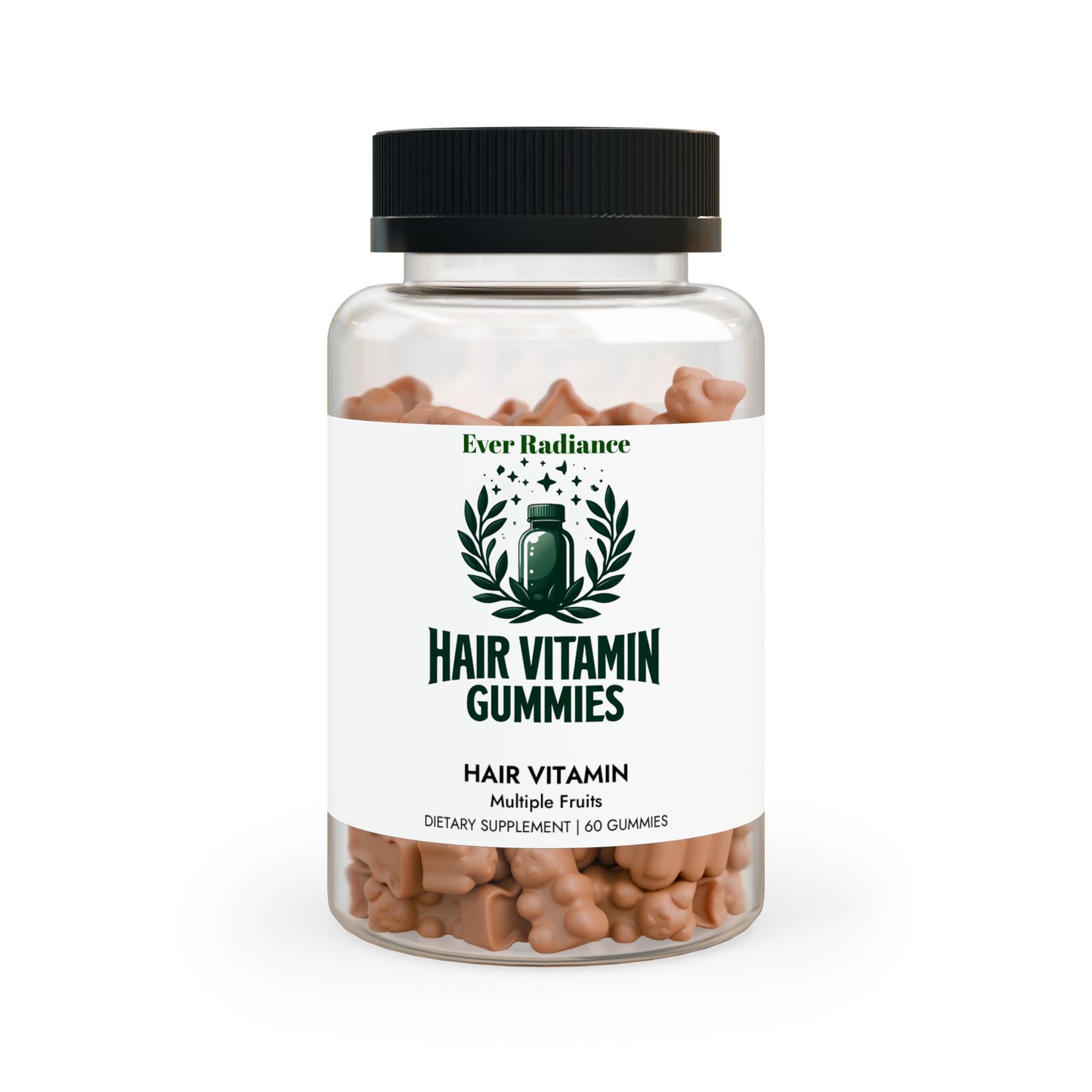 Stronger, Fuller Hair Starts Here: Hair Vitamin Gummies for Gorgeous Results (60 Gummies)