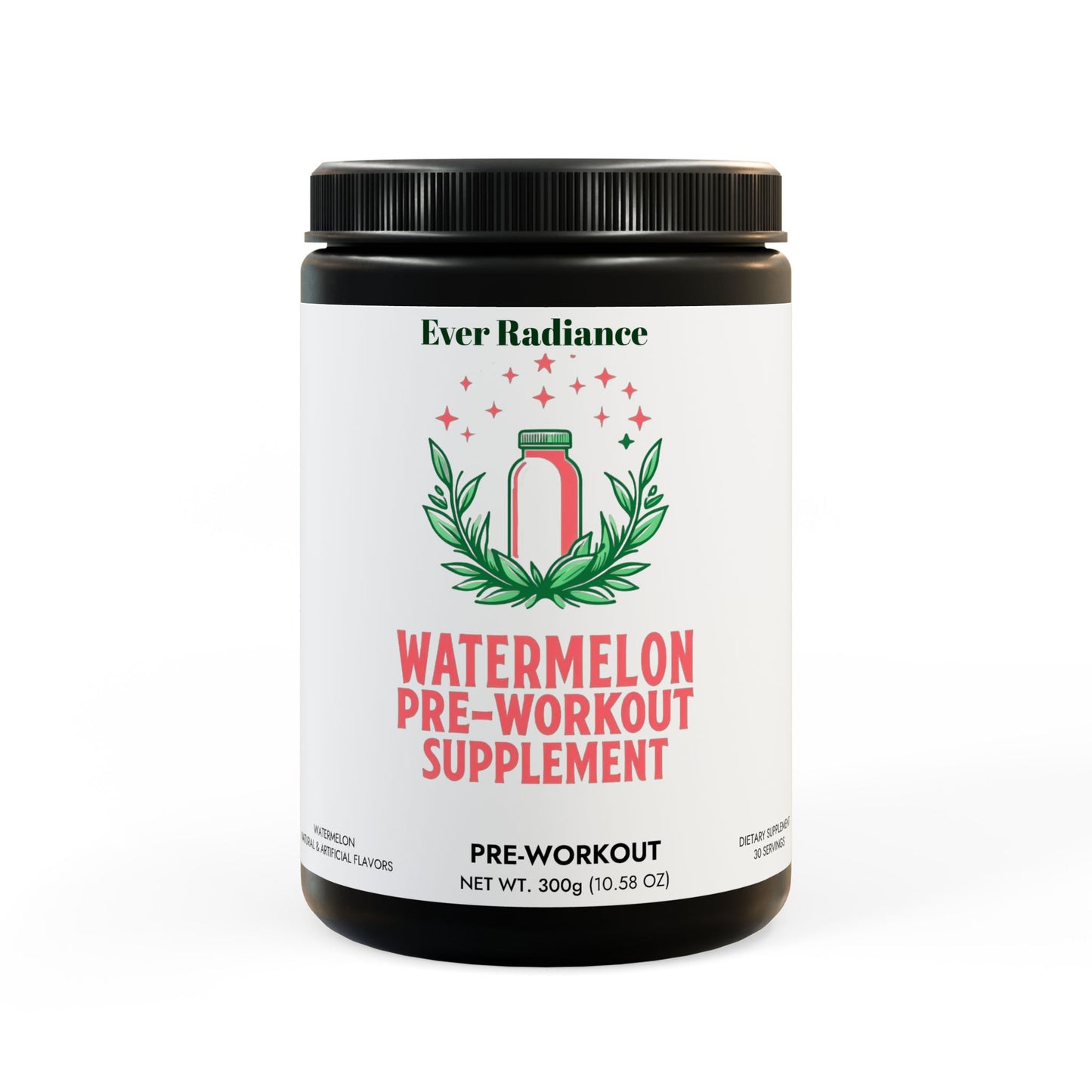 Watermelon Pre-Workout – Fuel Your Workout with Fresh Flavor & Intense Energy (300g, 10.58oz)