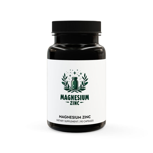 magnesium Zinc: The Power Duo for Relaxation, Recovery & Immunity (90 Capsules)