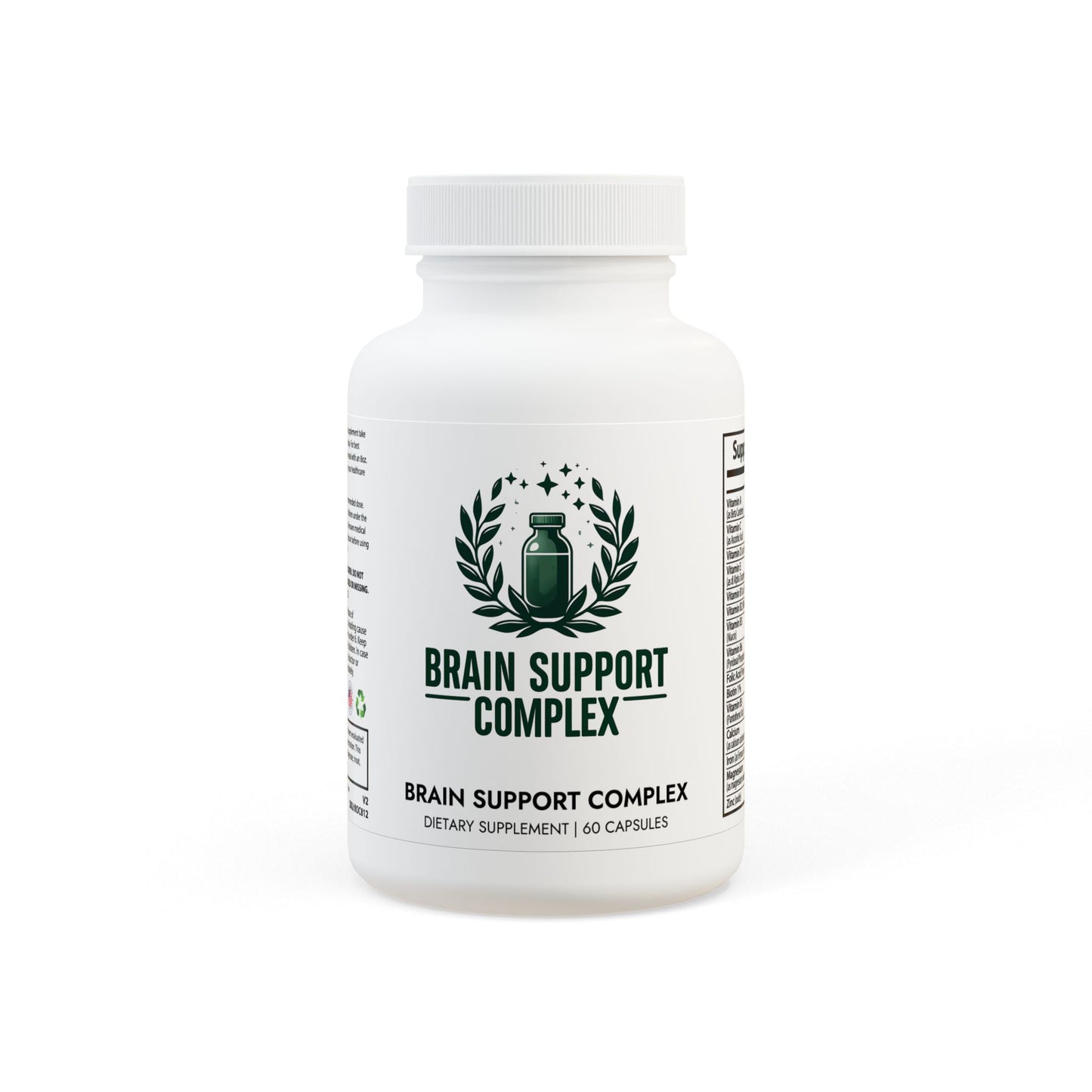 Boost Your Brainpower: Brain Support Complex for Memory & Focus (60 Capsules)