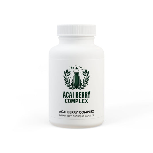 Acai Berry Complex Supplement – Antioxidant Powerhouse for Boosted Energy & Immune Support (60 Capsules)