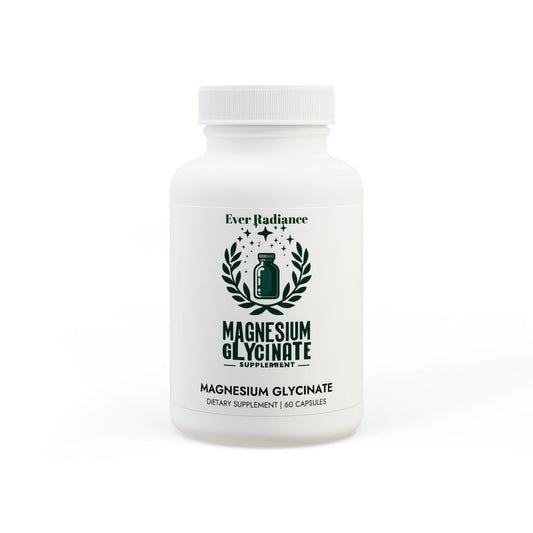 Magnesium Glycinate Supplement – Gentle, High-Absorption Formula (60 Capsules)