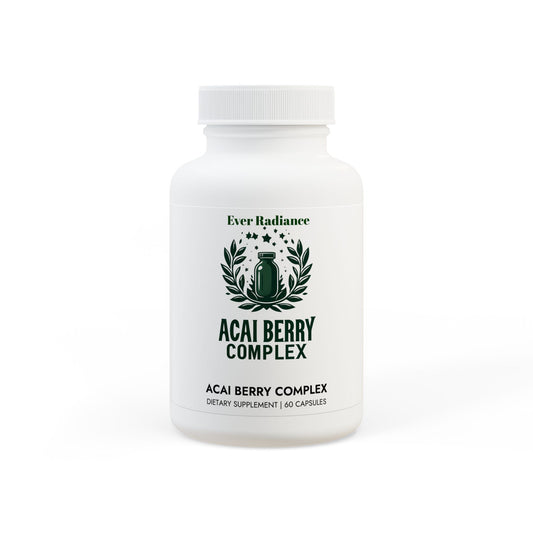 Acai Berry Complex Supplement – Antioxidant Powerhouse for Boosted Energy & Immune Support (60 Capsules)