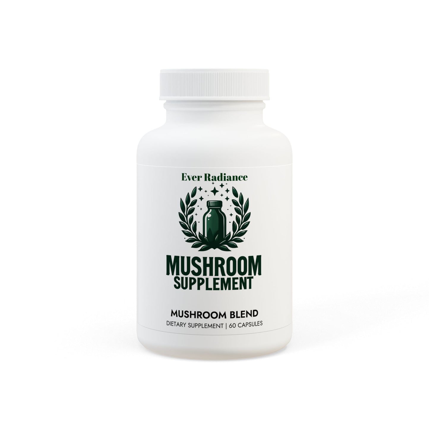 Superfood Mushroom Blend – Adaptogens for Energy, Focus & Wellness (60 Capsules)