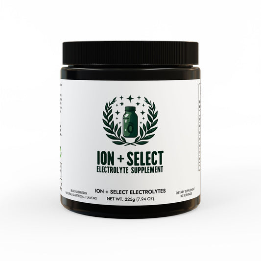 ION + Select Electrolyte Supplement – Hydration & Performance Support (225g, 7.9oz)